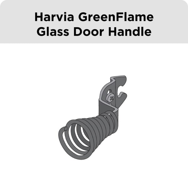 Harvia GreenFlame Glass Door Handle - User Manual