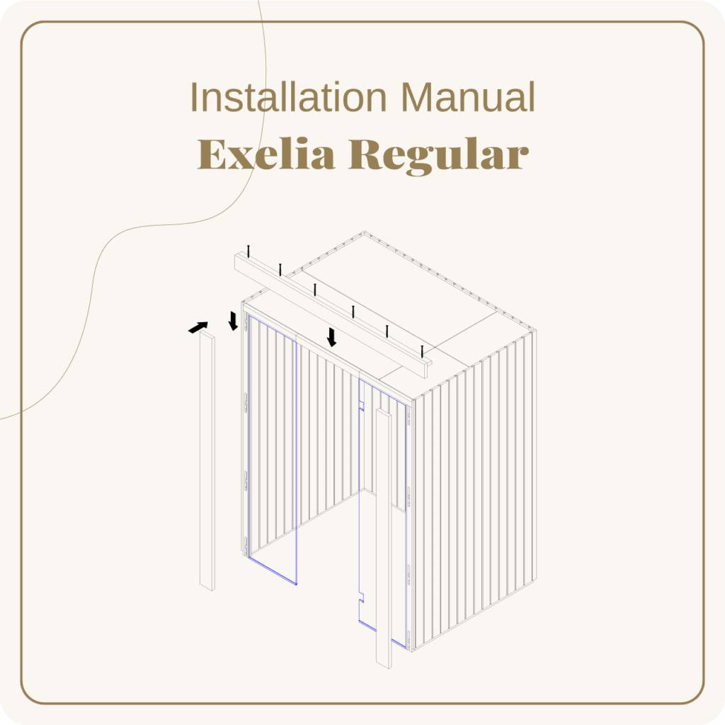Image from the Installation Manual for Exelia Regular.